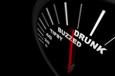 Vehicle tachometer showing level of intoxication, our ignition interlock will show you when to avoid driving.